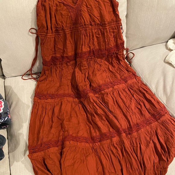 Burnt orange boho maxi - Picture 2 of 4